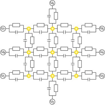 A kinetic Monte Carlo approach for Boolean logic functionality in gold nanoparticle networks
